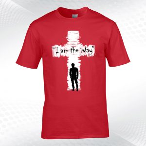 chrześcijańska koszulka i am the way